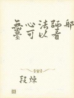 无心法师哪个平台可以看