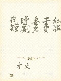 我赠妻子红缨枪短剧免费版观看