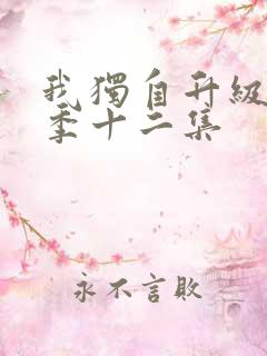 我独自升级第二季十二集