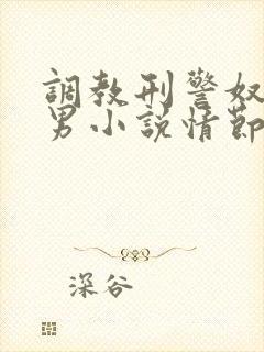 调教刑警奴隶男男小说情节