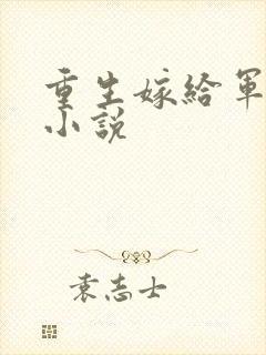 重生嫁给军人的小说