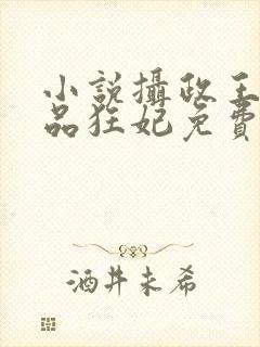 小说摄政王的医品狂妃免费看