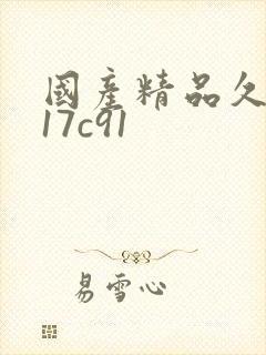 国产精品久久久17c91