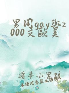 男同gay与z000交欧美