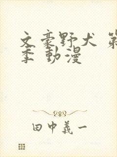 文豪野犬 第三季 动漫