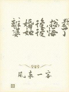 离婚后,总裁老婆她后悔了