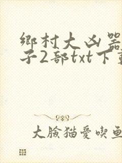 乡村大凶器龙傻子2部txt下载