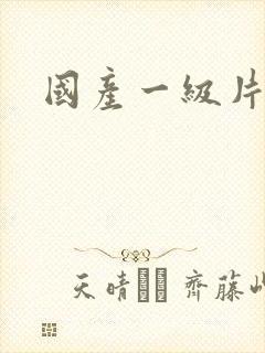 国产一级片黄色