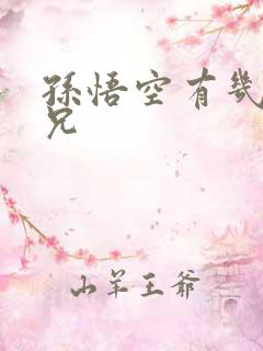 孙悟空有几个师兄