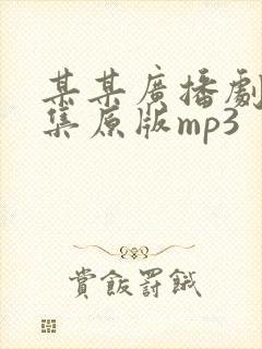 某某广播剧13集原版mp3