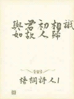 与君初相识 犹如故人归