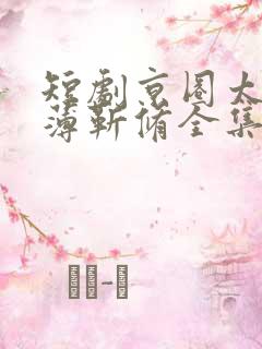 短剧京圈太子爷薄靳修全集