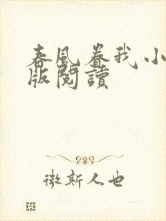 春风眷我小说正版阅读
