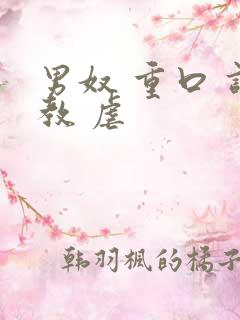 男奴 重口 调教 虐