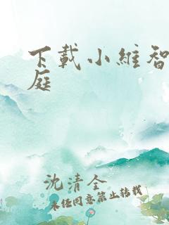 下载小维智慧家庭