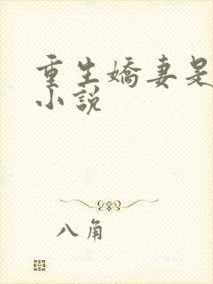 重生娇妻是大佬小说