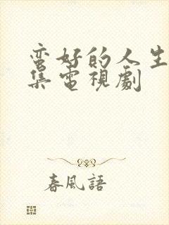 蛮好的人生共几集电视剧