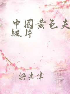 中国黄色夫妻一级片