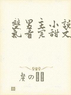 双男主小说一口气看完甜文