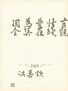 因为爱情有多美全集在线观看电视剧