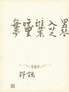 每晚进入男神的梦里叶芝琴小说免费阅读全文