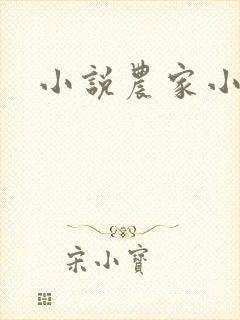 小说农家小娘子