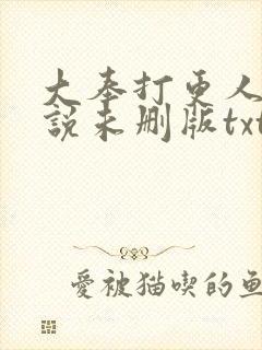 大奉打更人 小说未删版txt