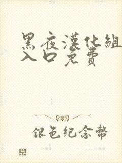黑夜汉化组漫画入口免费
