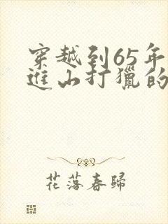穿越到65年代进山打猎的小说
