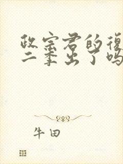 政宗君的复仇第二季出了吗