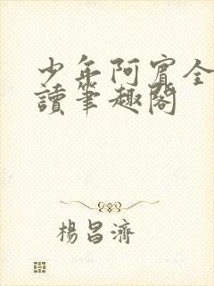 少年阿宾全文阅读笔趣阁