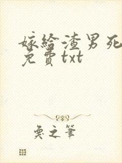 嫁给渣男死对头免费txt