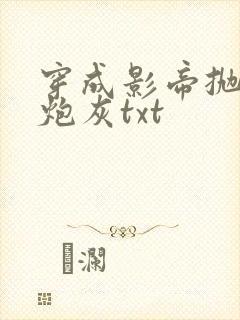 穿成影帝抛弃的炮灰txt