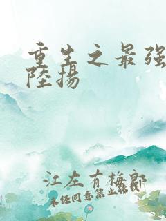 重生之最强人生陆扬