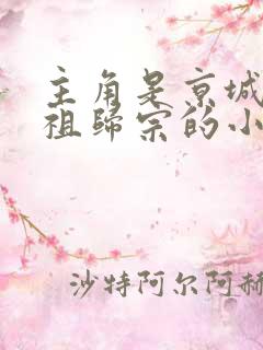 主角是京城的认祖归宗的小说