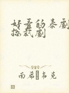 好看的泰剧霸道总裁剧