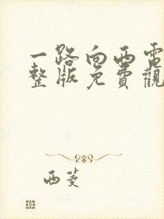 一路向西电影完整版免费观看高清在线