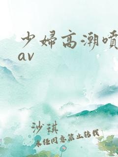 少妇高潮喷白浆av