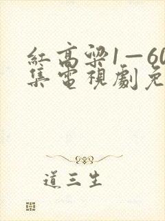 红高粱1—60集电视剧免费观看剧情介绍