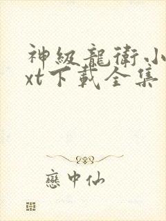 神级龙卫小说txt下载全集