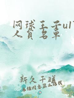 网球王子u17人员名单