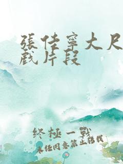 张佳宁大尺度床戏片段