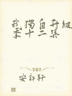 我独自升级第二季十二集