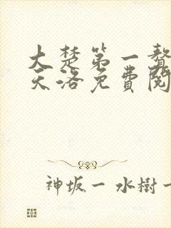 大楚第一赘婿萧天洛免费阅读