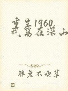 重生1960,我窝在深山打猎全本下载txt