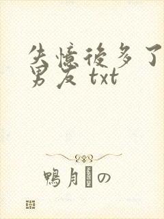 失忆后多了的前男友 txt