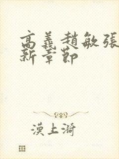 高义赵敏张倩最新章节