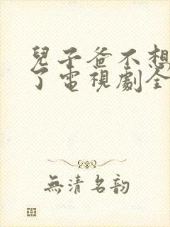 儿子爸不想努力了电视剧全集