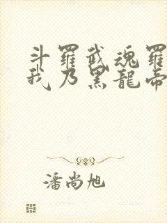 斗罗武魂罗三炮我乃黑龙帝君免费下载