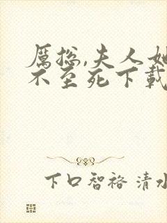 厉总,夫人她罪不至死下载txt